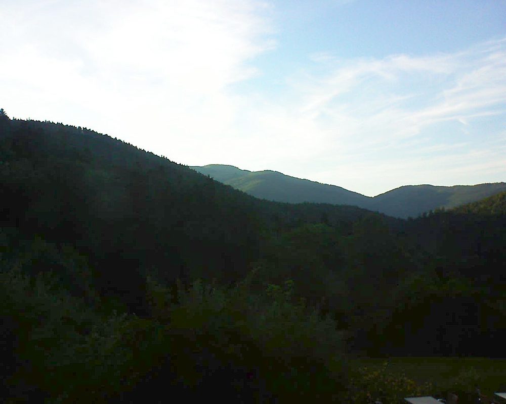 Le petit ballon vu depuis le Domaine Langmatt à Murbach le 10.07.2019 à 20:30 Le petit ballon (Alsace, Vosges) le 10.07.2019 à 20:30