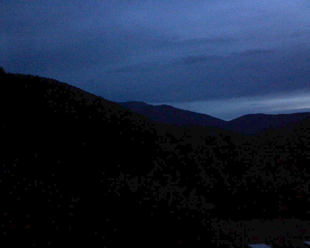 Le petit ballon vu depuis le Domaine Langmatt à Murbach le 11.07.2019 à 05:15 Le petit ballon (Alsace, Vosges) le 11.07.2019 à 05:15