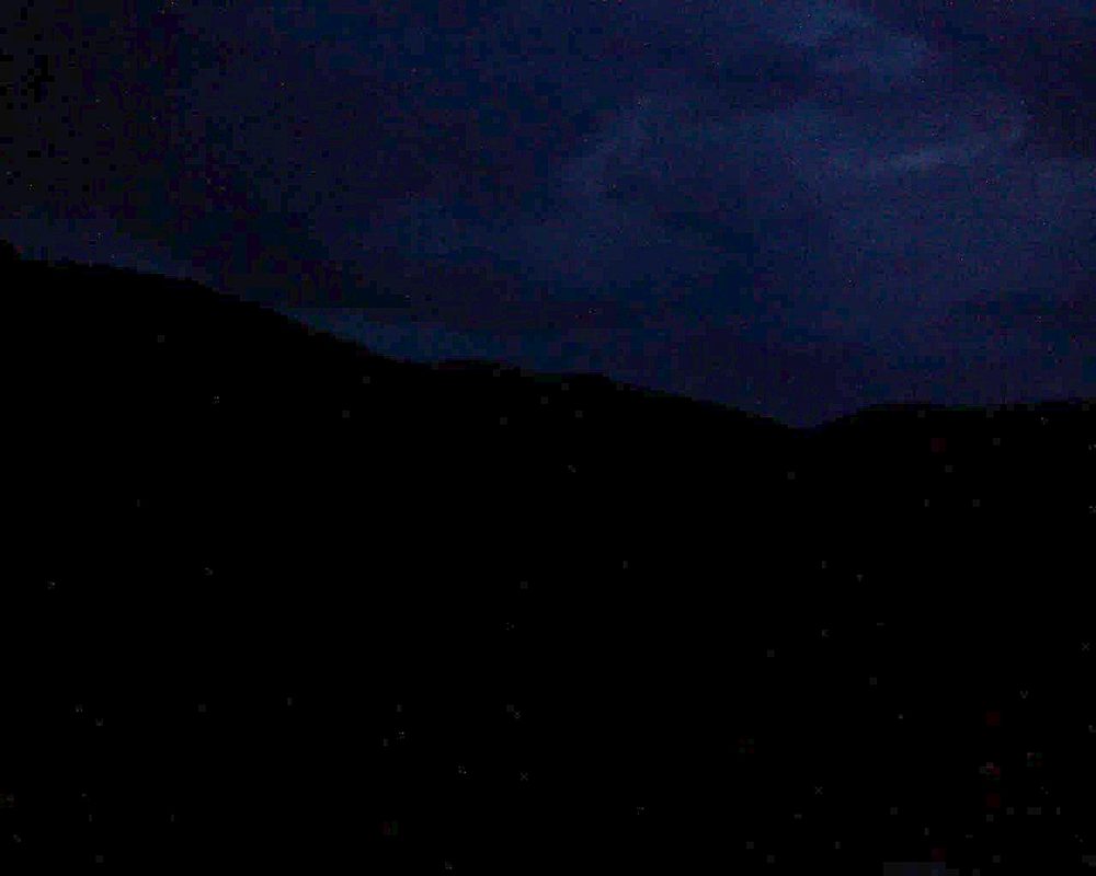 Le petit ballon vu depuis le Domaine Langmatt à Murbach le 12.07.2019 à 05:15 Le petit ballon (Alsace, Vosges) le 12.07.2019 à 05:15