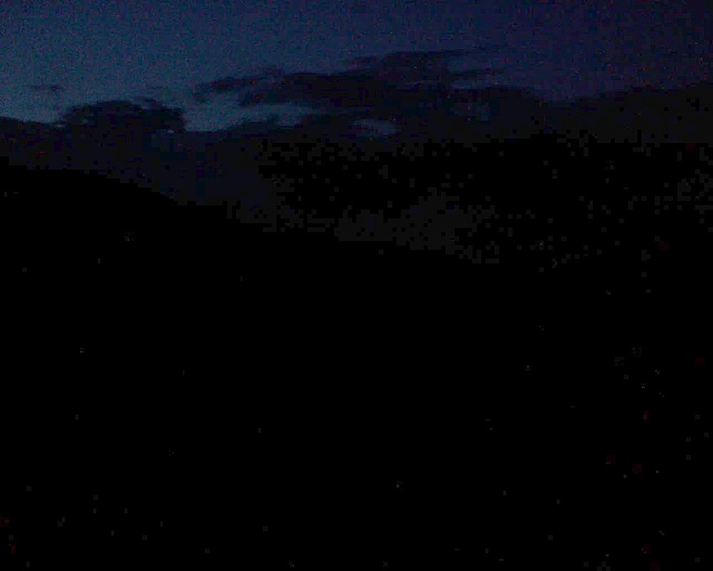 Le petit ballon vu depuis le Domaine Langmatt à Murbach le 12.07.2019 à 22:15 Le petit ballon (Alsace, Vosges) le 12.07.2019 à 22:15