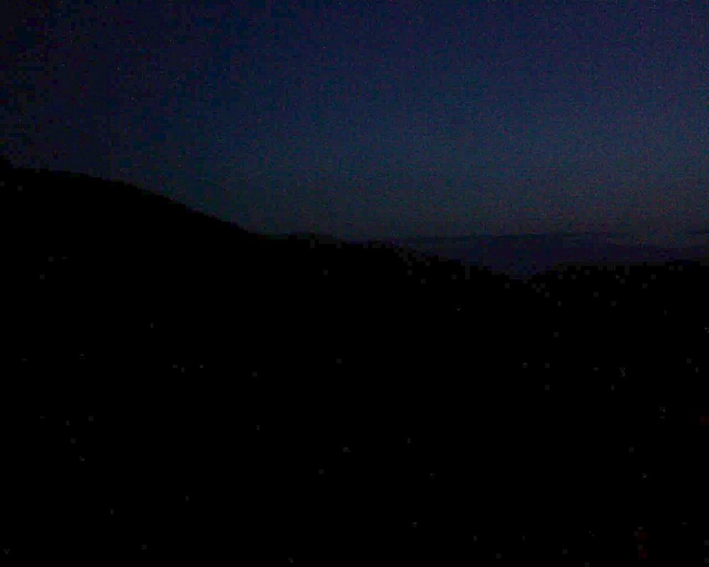 Le petit ballon vu depuis le Domaine Langmatt à Murbach le 14.07.2019 à 05:00 Le petit ballon (Alsace, Vosges) le 14.07.2019 à 05:00