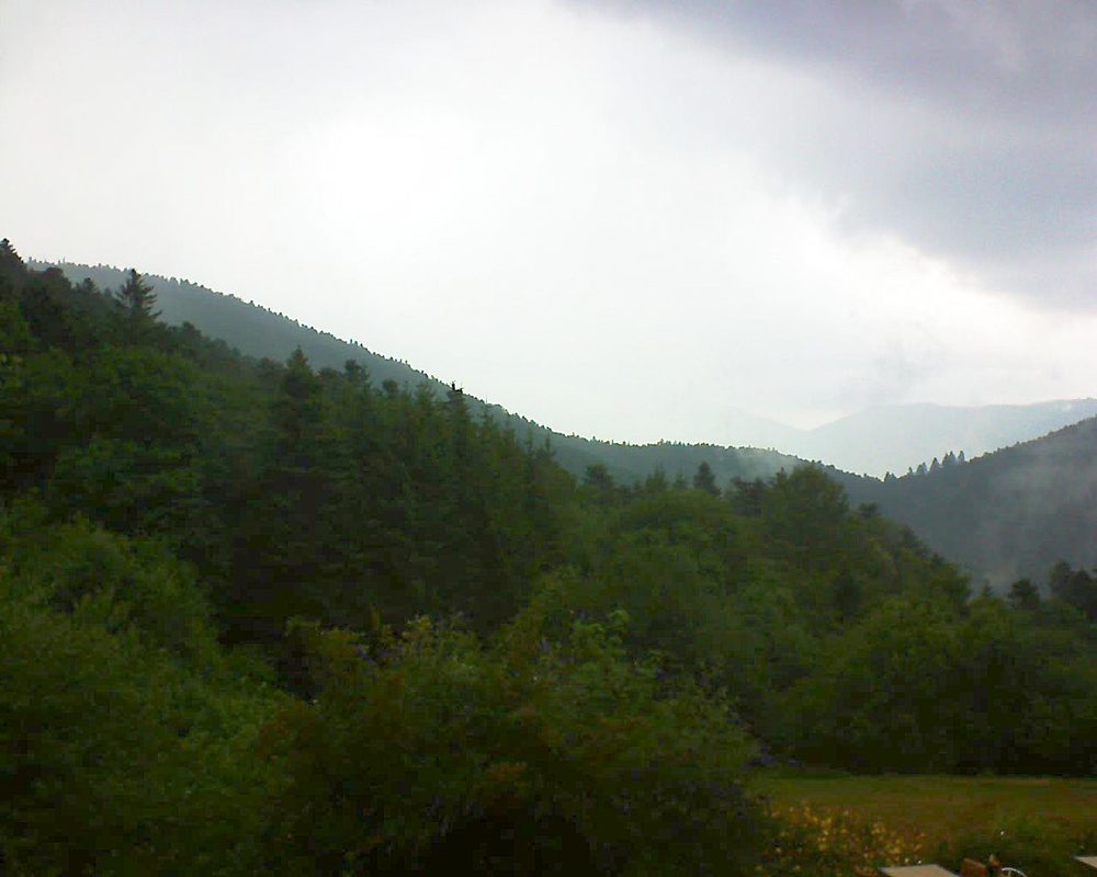 Le petit ballon vu depuis le Domaine Langmatt à Murbach le 14.07.2019 à 14:00 Le petit ballon (Alsace, Vosges) le 14.07.2019 à 14:00