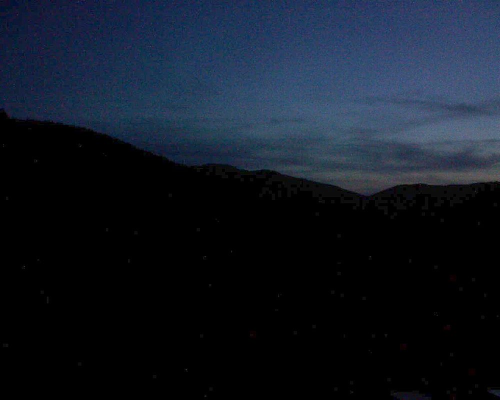 Le petit ballon vu depuis le Domaine Langmatt à Murbach le 22.07.2019 à 05:15 Le petit ballon (Alsace, Vosges) le 22.07.2019 à 05:15