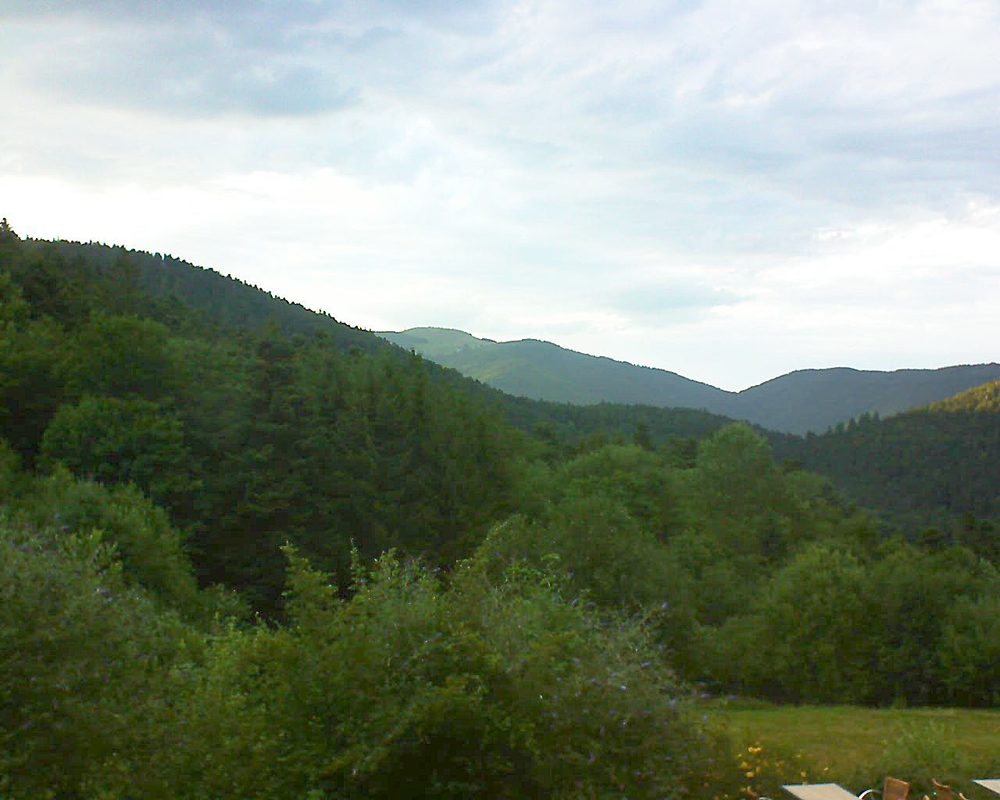 Le petit ballon vu depuis le Domaine Langmatt à Murbach le 30.07.2019 à 20:15 Le petit ballon (Alsace, Vosges) le 30.07.2019 à 20:15