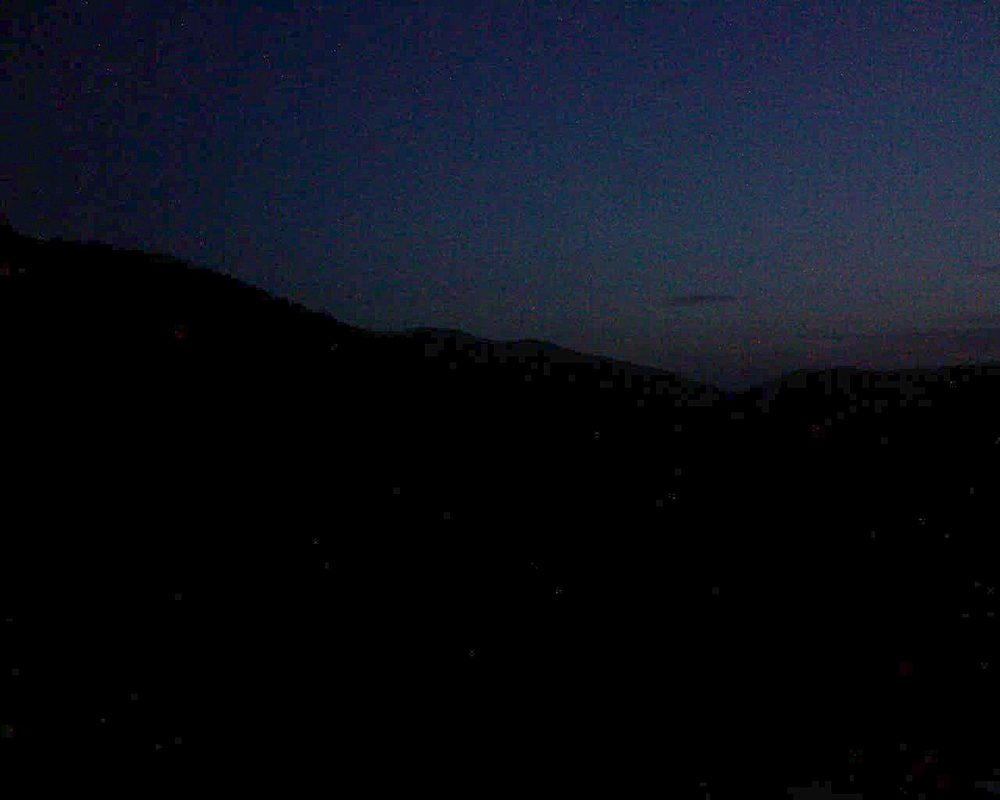 Le petit ballon vu depuis le Domaine Langmatt à Murbach le 04.08.2019 à 05:30 Le petit ballon (Alsace, Vosges) le 04.08.2019 à 05:30