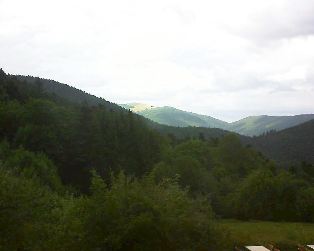 Le petit ballon vu depuis le Domaine Langmatt à Murbach le 11.08.2019 à 16:15 Le petit ballon (Alsace, Vosges) le 11.08.2019 à 16:15