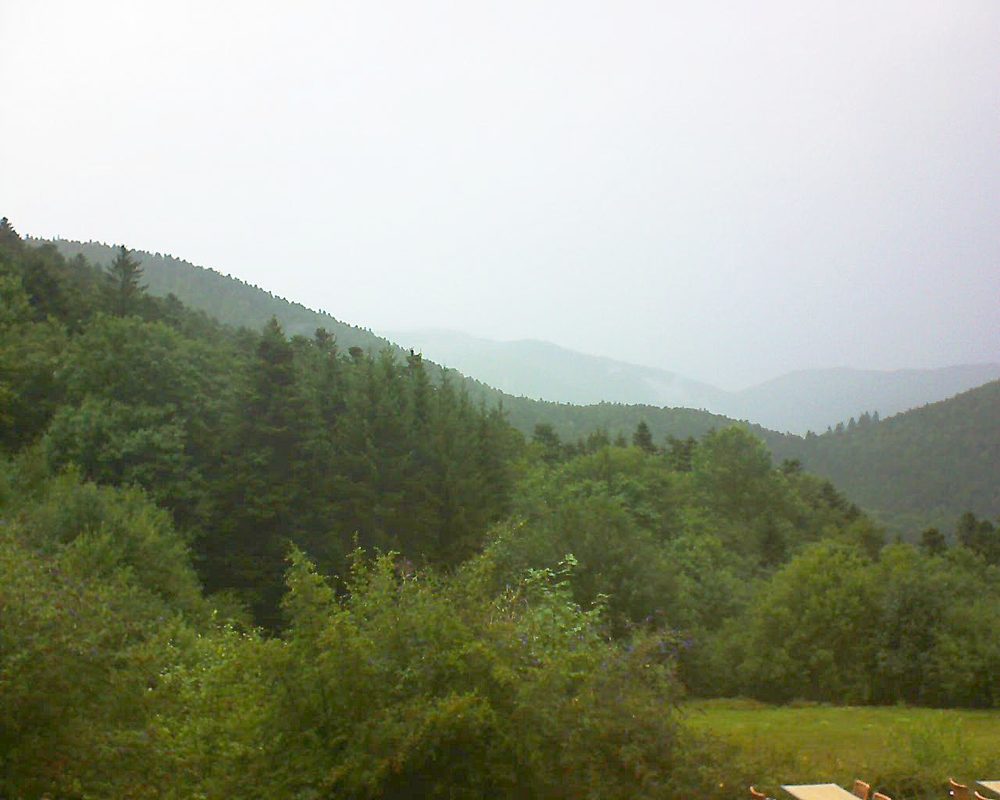 Le petit ballon vu depuis le Domaine Langmatt à Murbach le 11.08.2019 à 18:00 Le petit ballon (Alsace, Vosges) le 11.08.2019 à 18:00