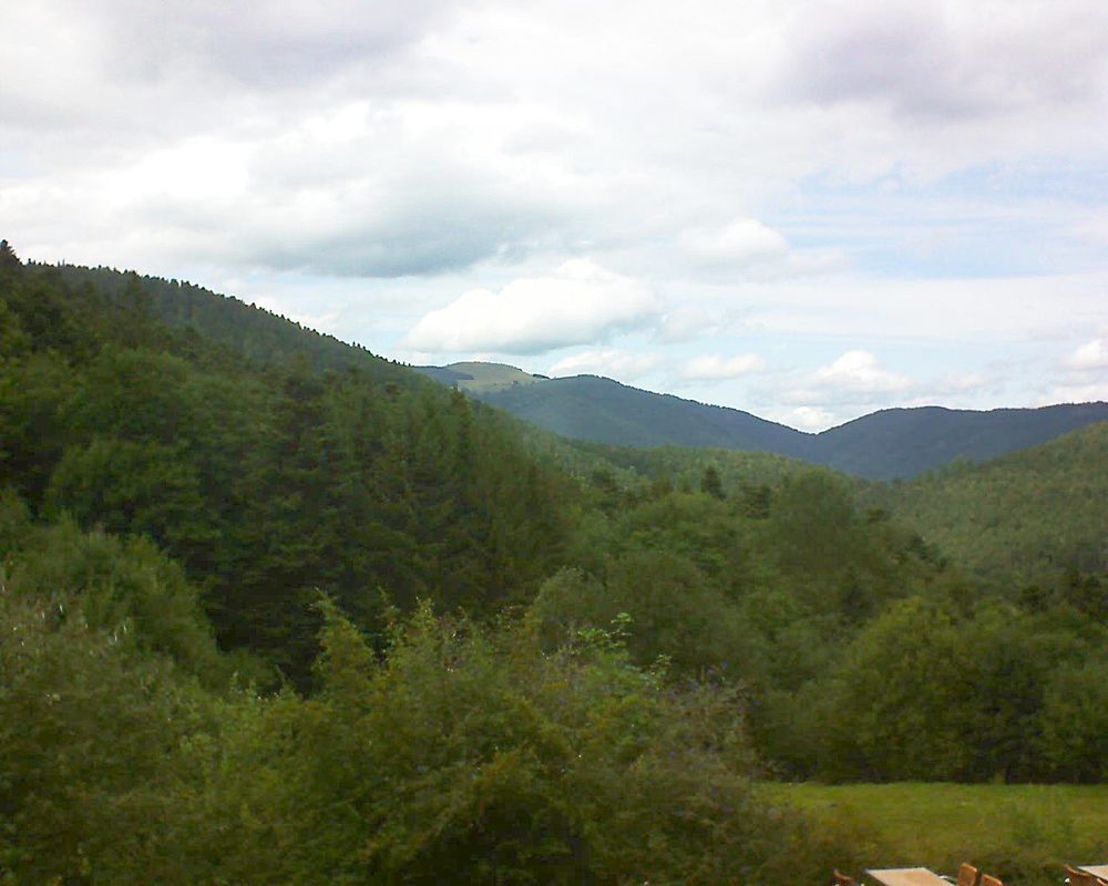 Le petit ballon vu depuis le Domaine Langmatt à Murbach le 19.08.2019 à 15:00 Le petit ballon (Alsace, Vosges) le 19.08.2019 à 15:00