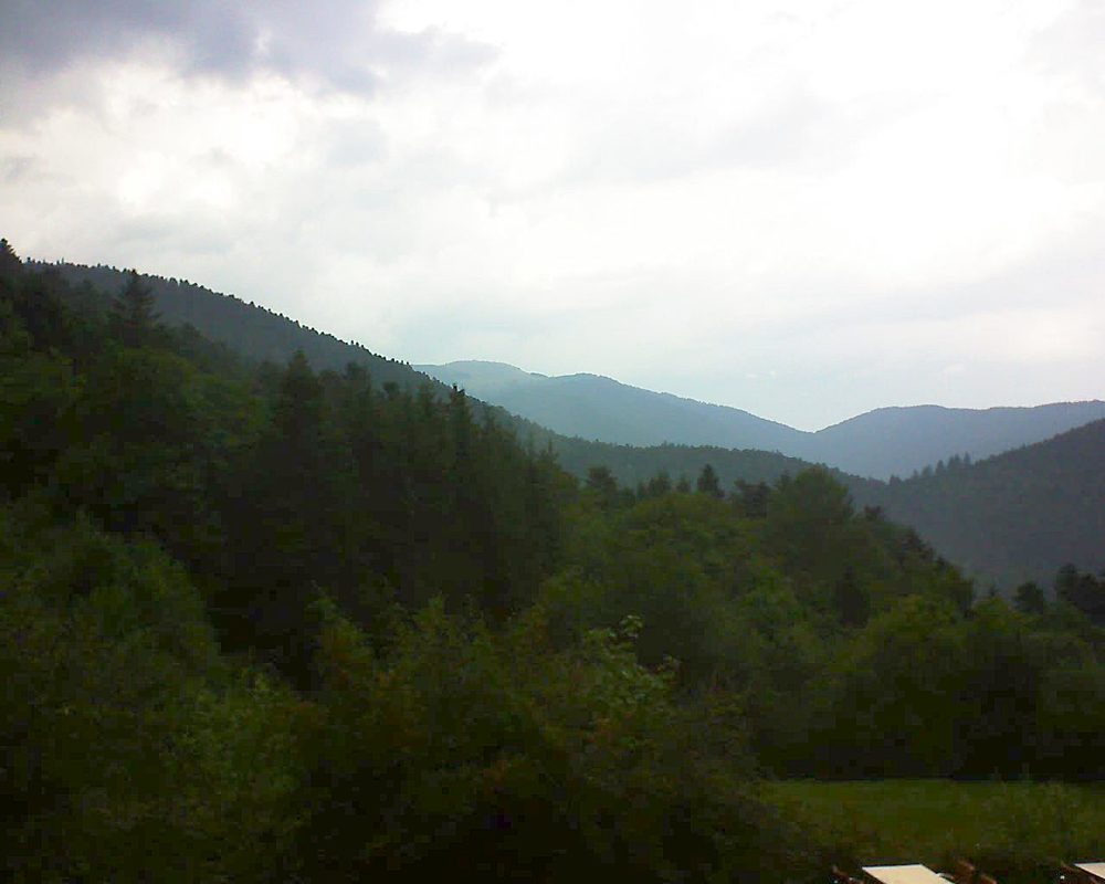 Le petit ballon vu depuis le Domaine Langmatt à Murbach le 29.08.2019 à 15:00 Le petit ballon (Alsace, Vosges) le 29.08.2019 à 15:00