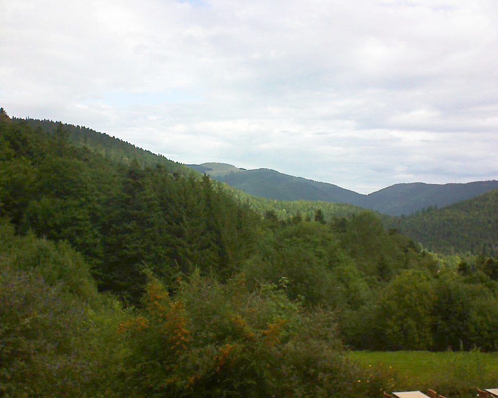 Le petit ballon vu depuis le Domaine Langmatt à Murbach le 07.09.2019 à 11:30 Le petit ballon (Alsace, Vosges) le 07.09.2019 à 11:30