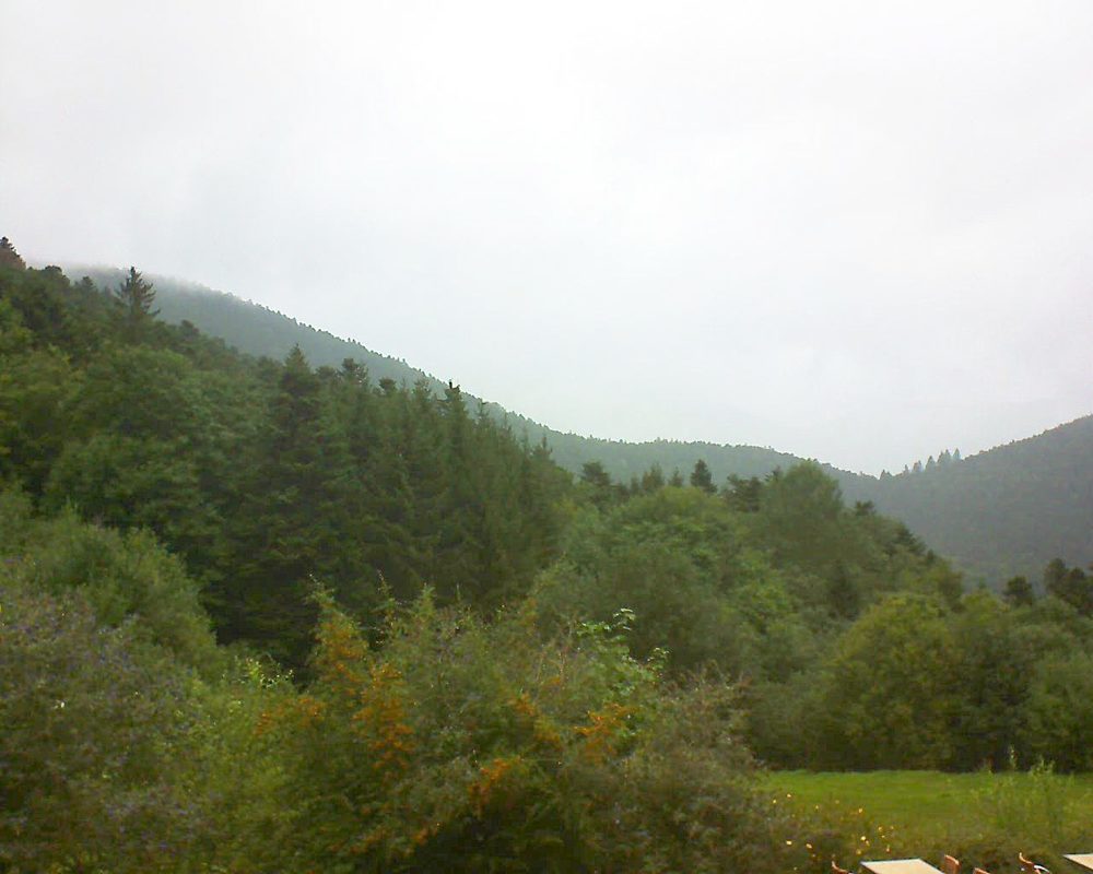Le petit ballon vu depuis le Domaine Langmatt à Murbach le 08.09.2019 à 12:30 Le petit ballon (Alsace, Vosges) le 08.09.2019 à 12:30