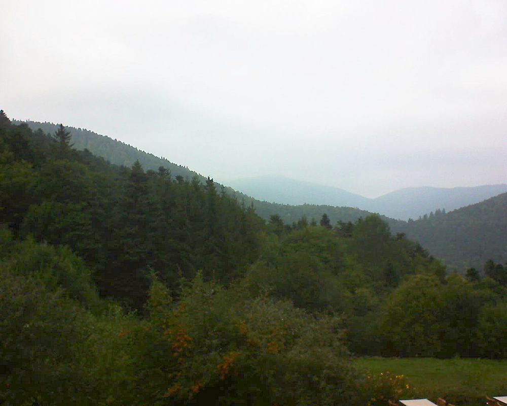 Le petit ballon vu depuis le Domaine Langmatt à Murbach le 17.09.2019 à 15:00 Le petit ballon (Alsace, Vosges) le 17.09.2019 à 15:00