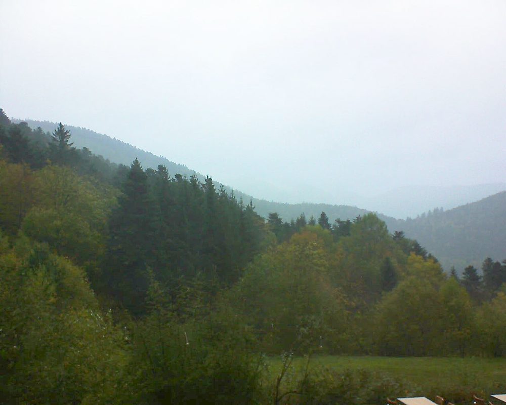 Le petit ballon vu depuis le Domaine Langmatt à Murbach le 01.11.2019 à 16:30 Le petit ballon (Alsace, Vosges) le 01.11.2019 à 16:30