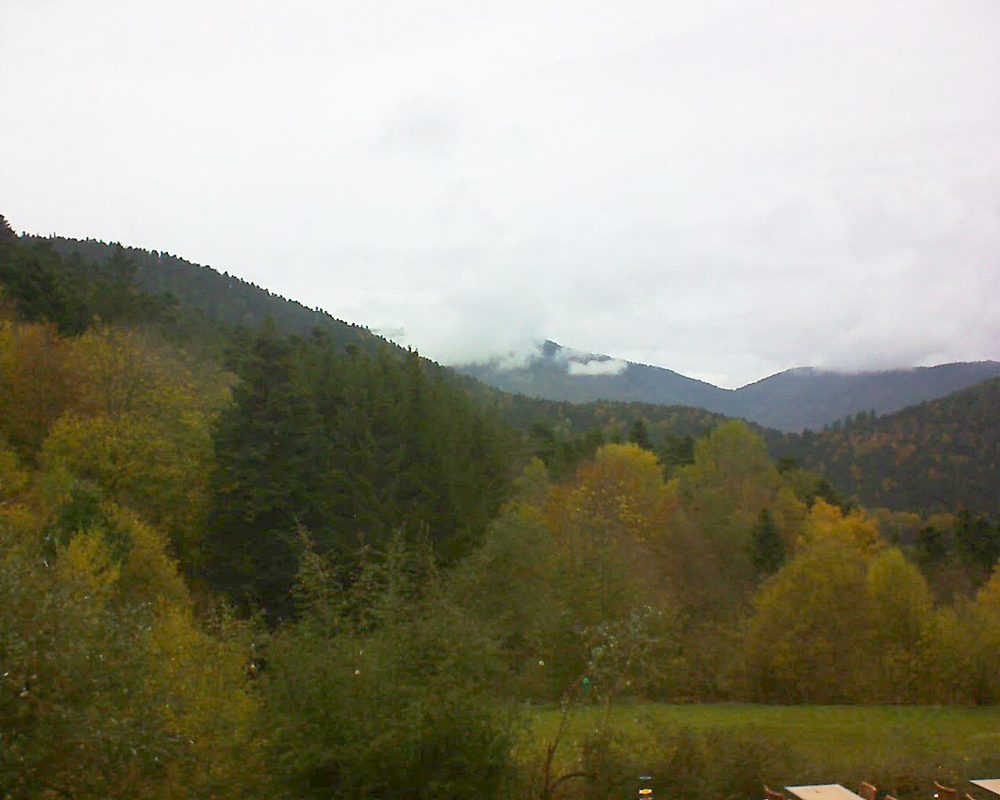 Le petit ballon vu depuis le Domaine Langmatt à Murbach le 08.11.2019 à 13:30 Le petit ballon (Alsace, Vosges) le 08.11.2019 à 13:30