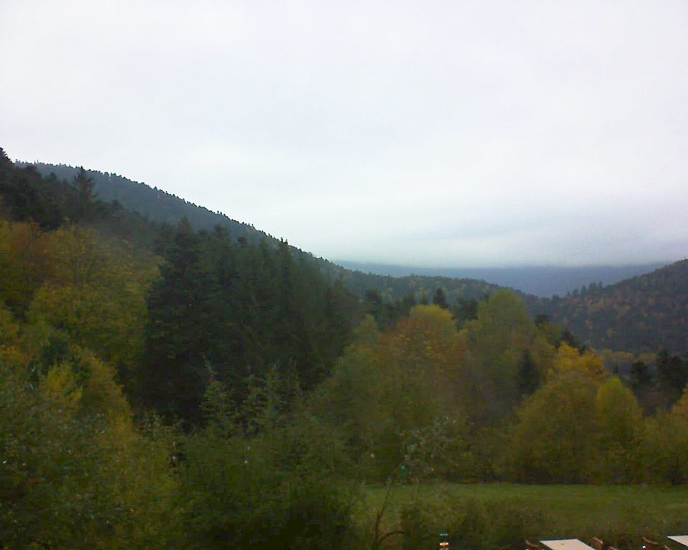 Le petit ballon vu depuis le Domaine Langmatt à Murbach le 08.11.2019 à 16:30 Le petit ballon (Alsace, Vosges) le 08.11.2019 à 16:30