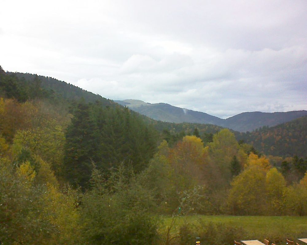 Le petit ballon vu depuis le Domaine Langmatt à Murbach le 11.11.2019 à 15:00 Le petit ballon (Alsace, Vosges) le 11.11.2019 à 15:00