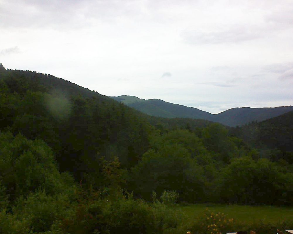 Le petit ballon vu depuis le Domaine Langmatt à Murbach le 19.06.2020 à 09:00 Le petit ballon (Alsace, Vosges) le 19.06.2020 à 09:00