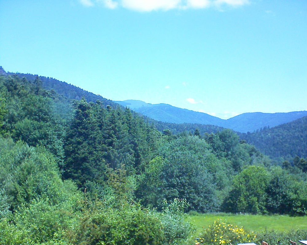 Le petit ballon vu depuis le Domaine Langmatt à Murbach le 23.06.2020 à 12:00 Le petit ballon (Alsace, Vosges) le 23.06.2020 à 12:00