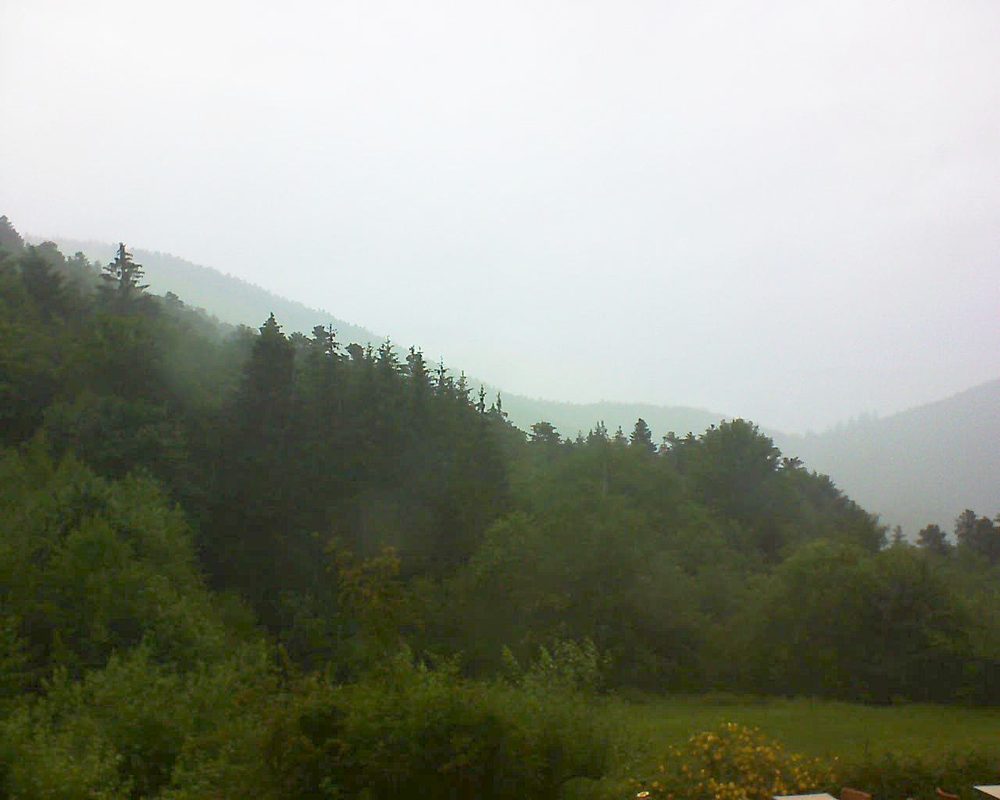 Le petit ballon vu depuis le Domaine Langmatt à Murbach le 29.06.2020 à 09:00 Le petit ballon (Alsace, Vosges) le 29.06.2020 à 09:00