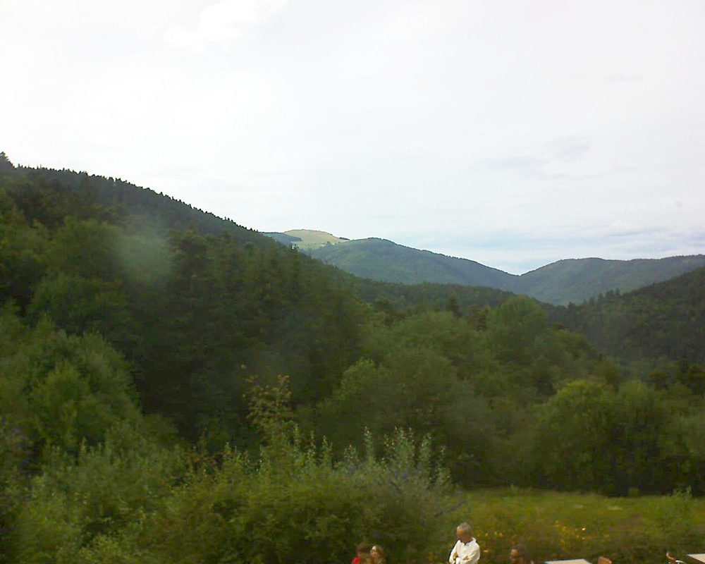 Le petit ballon vu depuis le Domaine Langmatt à Murbach le 25.07.2020 à 18:15 Le petit ballon (Alsace, Vosges) le 25.07.2020 à 18:15