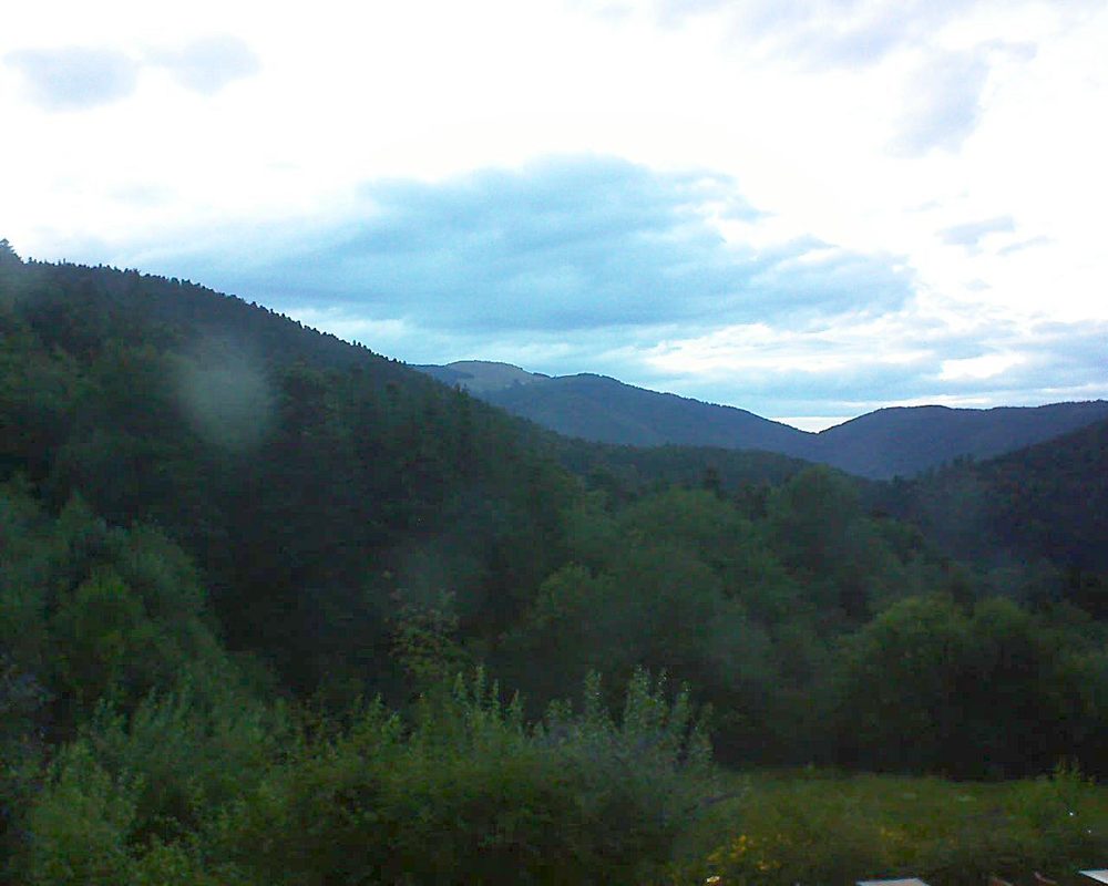 Le petit ballon vu depuis le Domaine Langmatt à Murbach le 26.07.2020 à 21:15 Le petit ballon (Alsace, Vosges) le 26.07.2020 à 21:15