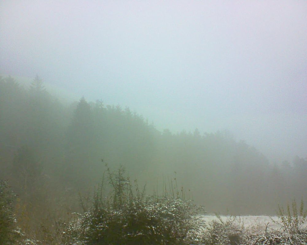 Le petit ballon vu depuis le Domaine Langmatt à Murbach le 09.12.2020 à 12:30 Le petit ballon (Alsace, Vosges) le 09.12.2020 à 12:30