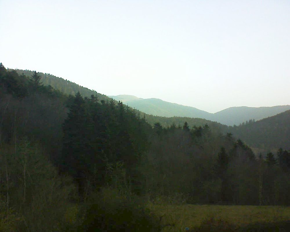 Le petit ballon vu depuis le Domaine Langmatt à Murbach le 25.02.2021 à 07:45 Le petit ballon (Alsace, Vosges) le 25.02.2021 à 07:45