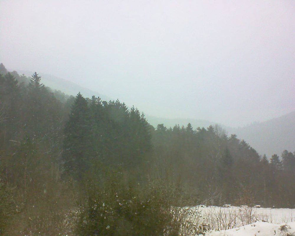 Le petit ballon vu depuis le Domaine Langmatt à Murbach le 30.11.2021 à 14:30 Le petit ballon (Alsace, Vosges) le 30.11.2021 à 14:30