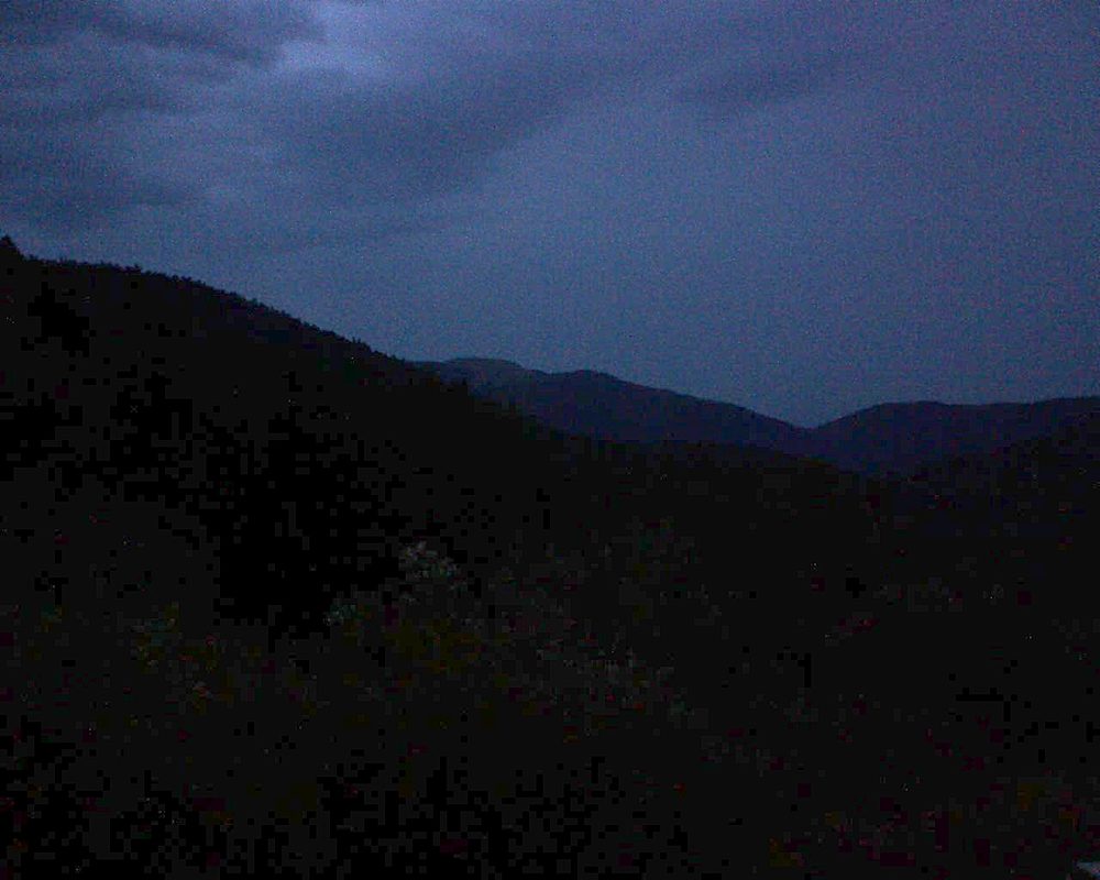 Le petit ballon vu depuis le Domaine Langmatt à Murbach le 23.06.2022 à 21:45 Le petit ballon (Alsace, Vosges) le 23.06.2022 à 21:45