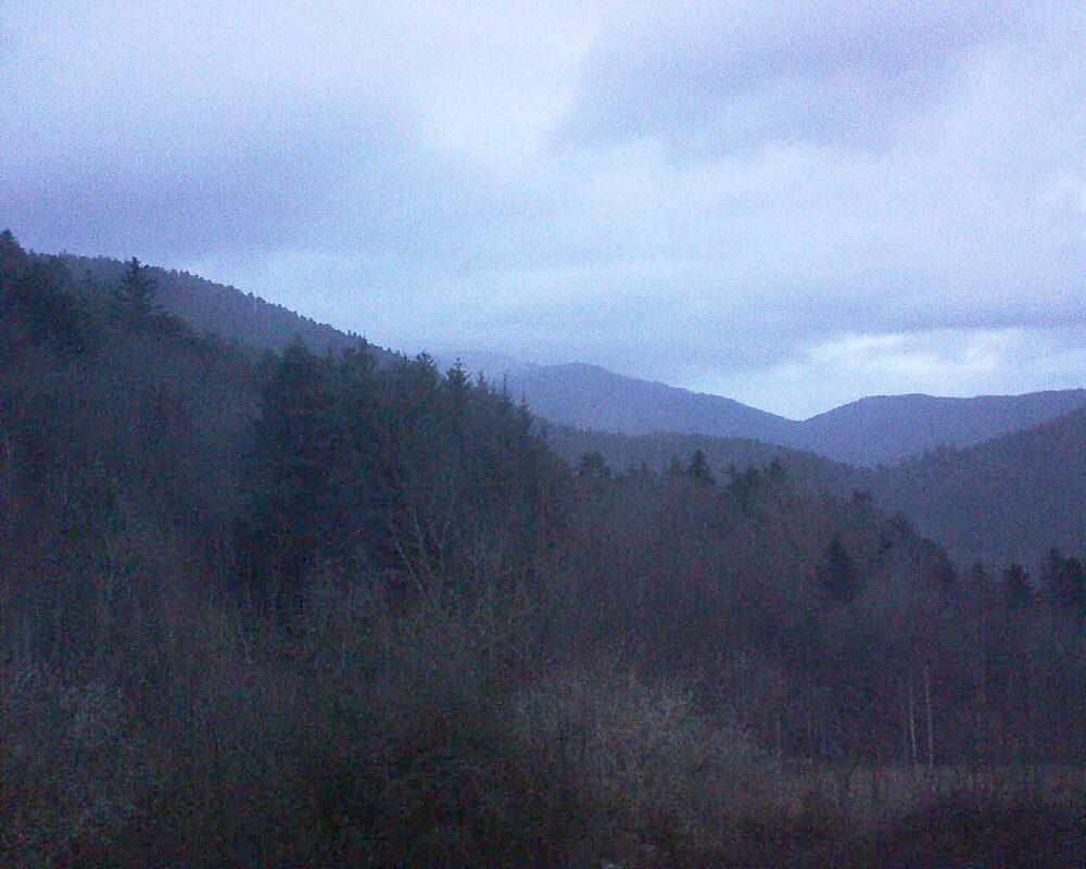 Le petit ballon vu depuis le Domaine Langmatt à Murbach le 14.02.2024 à 07:30 Le petit ballon (Alsace, Vosges) le 14.02.2024 à 07:30