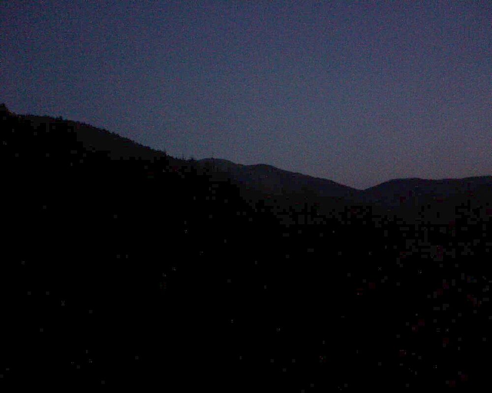 Le petit ballon vu depuis le Domaine Langmatt à Murbach le 30.10.2024 à 06:45 Le petit ballon (Alsace, Vosges) le 30.10.2024 à 06:45