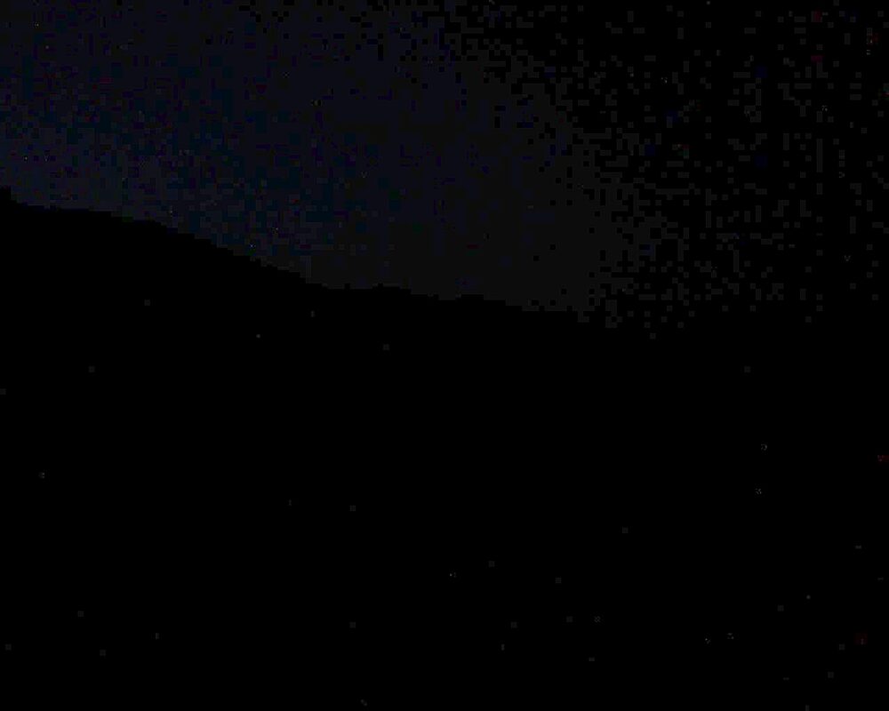 Le petit ballon vu depuis le Domaine Langmatt à Murbach le 03.04.2025 à 20:45 Le petit ballon (Alsace, Vosges) le 03.04.2025 à 20:45