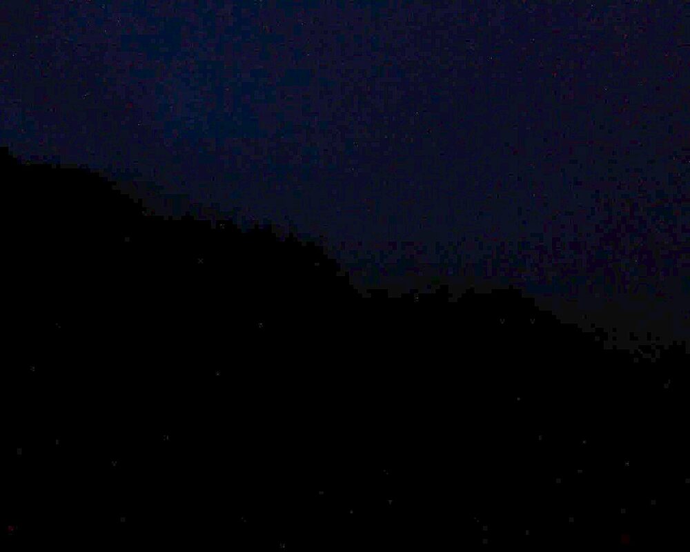 Le petit ballon vu depuis le Domaine Langmatt à Murbach le 16.04.2025 à 20:45 Le petit ballon (Alsace, Vosges) le 16.04.2025 à 20:45