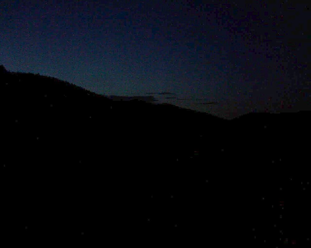 Le petit ballon vu depuis le Domaine Langmatt à Murbach le 11.05.2025 à 21:45 Le petit ballon (Alsace, Vosges) le 11.05.2025 à 21:45