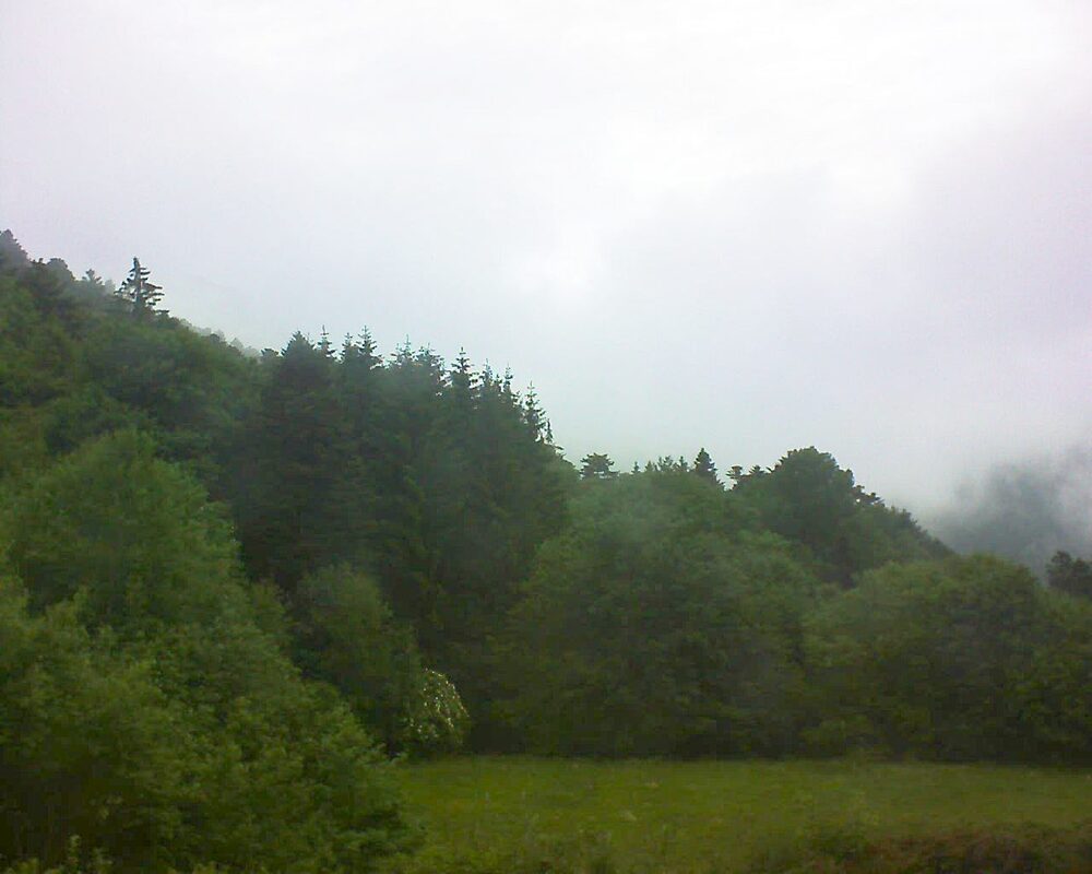 Le petit ballon vu depuis le Domaine Langmatt à Murbach le 03.06.2025 à 08:00 Le petit ballon (Alsace, Vosges) le 03.06.2025 à 08:00