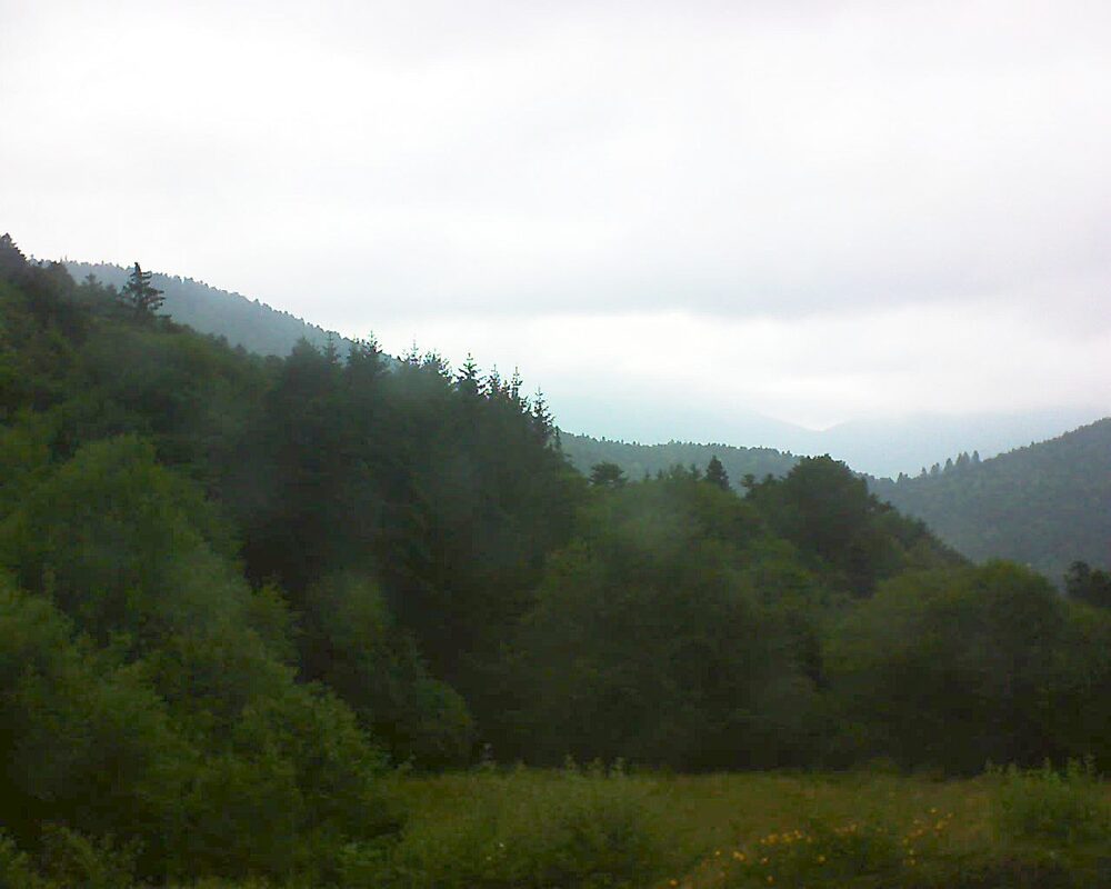 Le petit ballon vu depuis le Domaine Langmatt à Murbach le 03.07.2025 à 11:15 Le petit ballon (Alsace, Vosges) le 03.07.2025 à 11:15