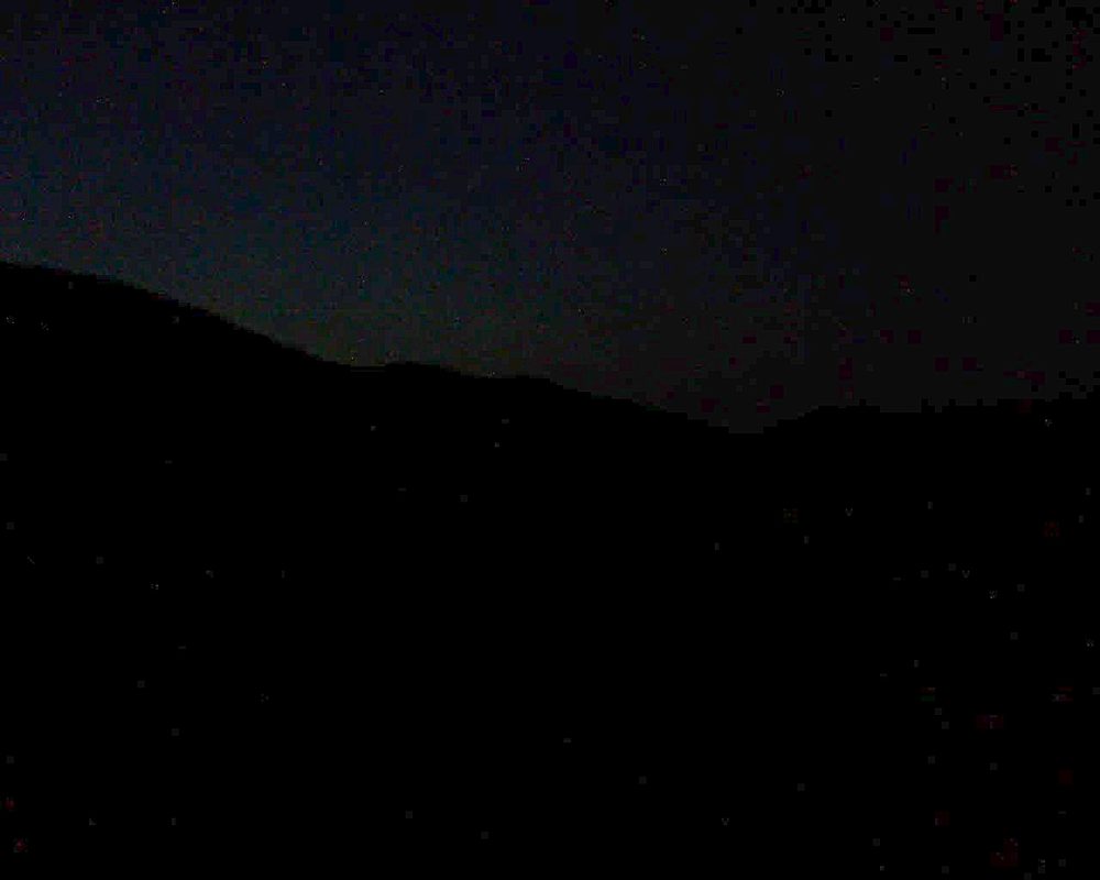 Le petit ballon vu depuis le Domaine Langmatt à Murbach le 30.07.2018 à 22:00 Le petit ballon (Alsace, Vosges) le 30.07.2018 à 22:00