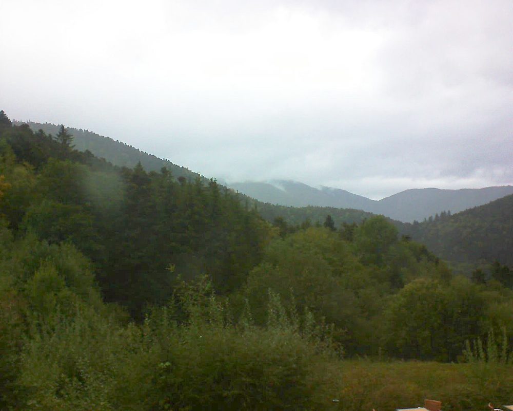 Le petit ballon vu depuis le Domaine Langmatt à Murbach le 29.09.2020 à 10:30 Le petit ballon (Alsace, Vosges) le 29.09.2020 à 10:30
