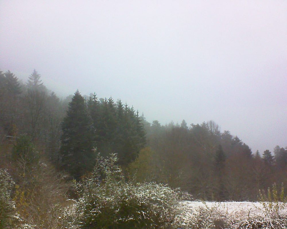 Le petit ballon vu depuis le Domaine Langmatt à Murbach le 09.12.2020 à 15:30 Le petit ballon (Alsace, Vosges) le 09.12.2020 à 15:30