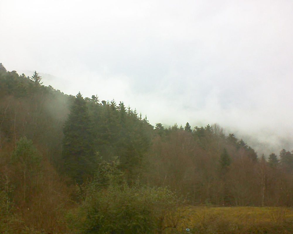 Le petit ballon vu depuis le Domaine Langmatt à Murbach le 20.12.2020 à 11:30 Le petit ballon (Alsace, Vosges) le 20.12.2020 à 11:30