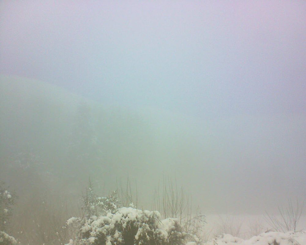 Le petit ballon vu depuis le Domaine Langmatt à Murbach le 06.01.2021 à 13:15 Le petit ballon (Alsace, Vosges) le 06.01.2021 à 13:15