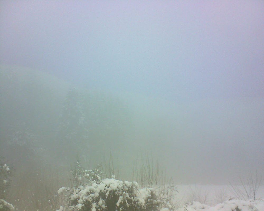 Le petit ballon vu depuis le Domaine Langmatt à Murbach le 06.01.2021 à 15:30 Le petit ballon (Alsace, Vosges) le 06.01.2021 à 15:30