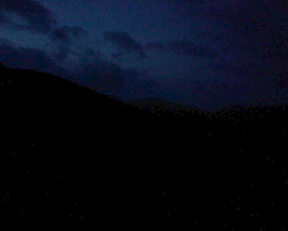 Le petit ballon vu depuis le Domaine Langmatt à Murbach le 21.03.2021 à 19:15 Le petit ballon (Alsace, Vosges) le 21.03.2021 à 19:15