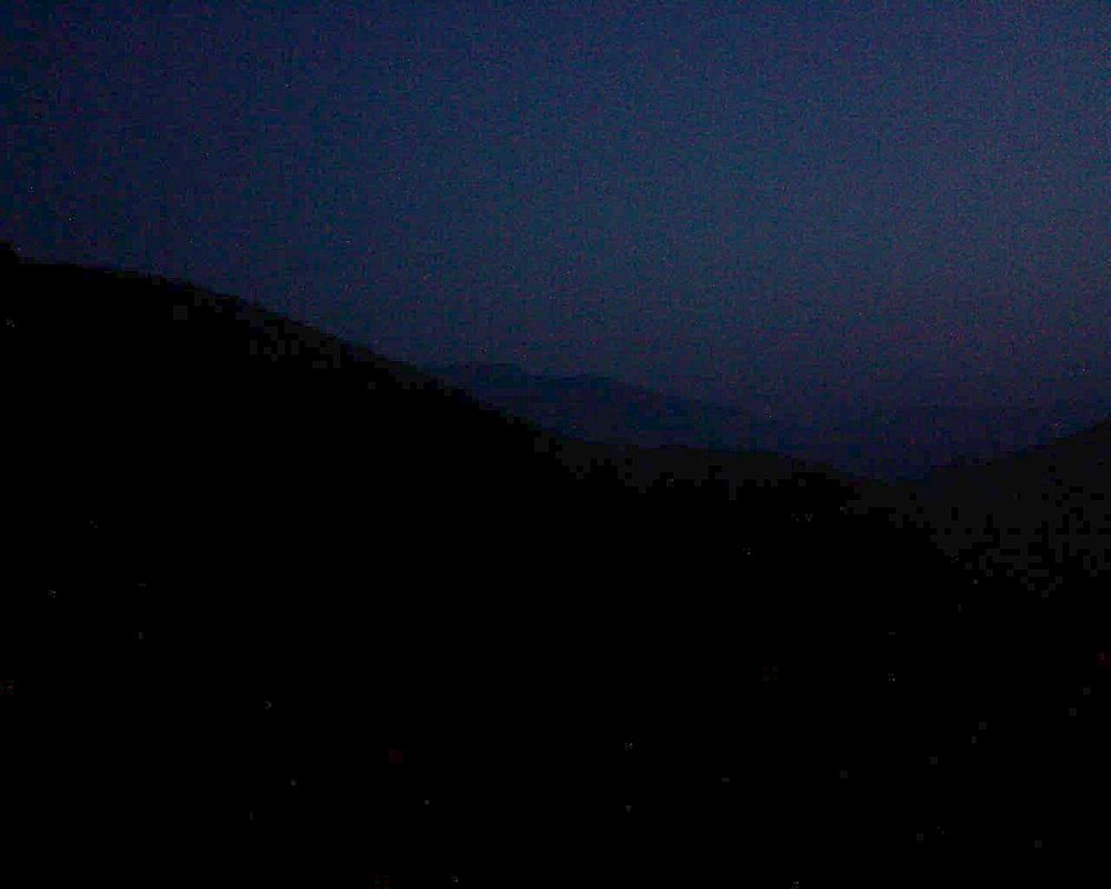 Le petit ballon vu depuis le Domaine Langmatt à Murbach le 20.04.2021 à 06:00 Le petit ballon (Alsace, Vosges) le 20.04.2021 à 06:00