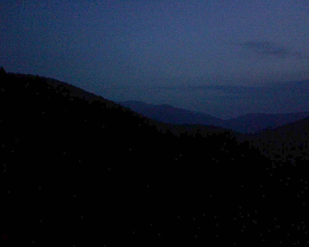Le petit ballon vu depuis le Domaine Langmatt à Murbach le 22.04.2021 à 06:00 Le petit ballon (Alsace, Vosges) le 22.04.2021 à 06:00