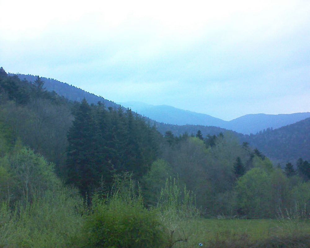 Le petit ballon vu depuis le Domaine Langmatt à Murbach le 29.04.2021 à 07:00 Le petit ballon (Alsace, Vosges) le 29.04.2021 à 07:00