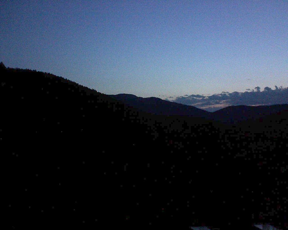Le petit ballon vu depuis le Domaine Langmatt à Murbach le 02.06.2021 à 05:00 Le petit ballon (Alsace, Vosges) le 02.06.2021 à 05:00