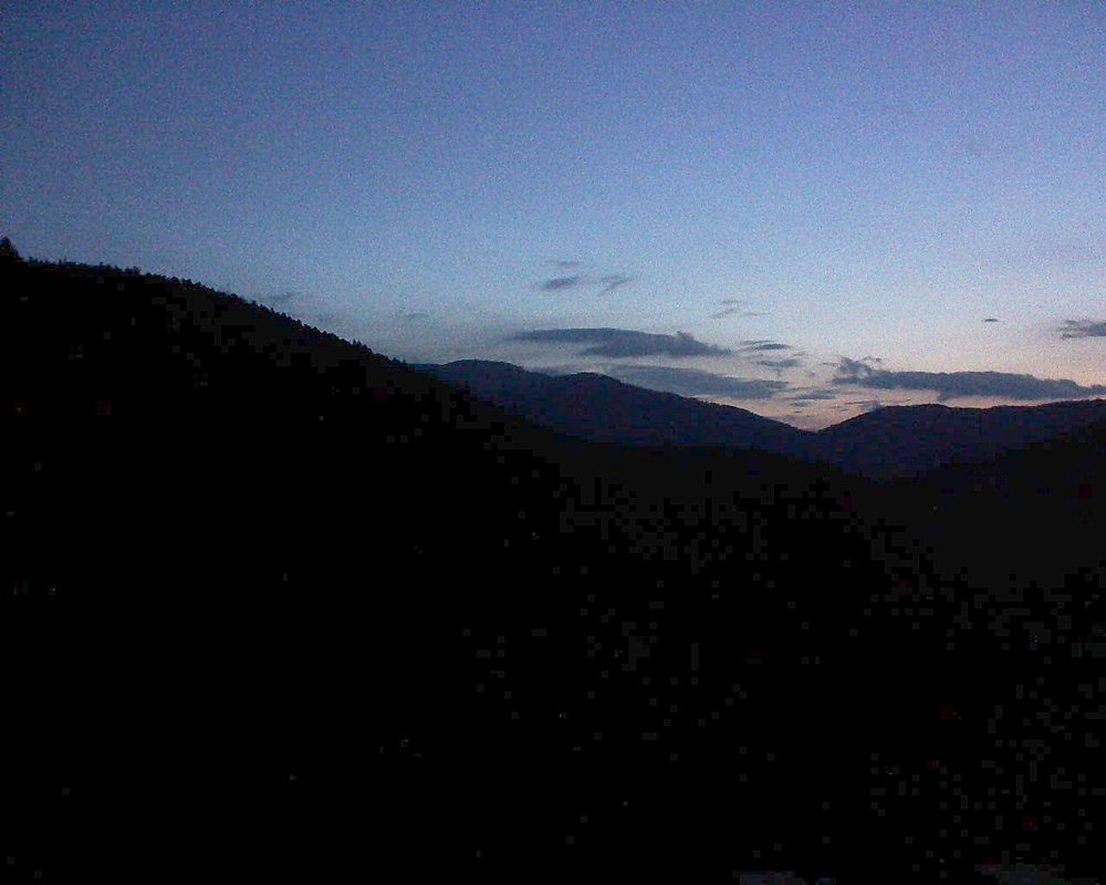 Le petit ballon vu depuis le Domaine Langmatt à Murbach le 02.07.2021 à 05:00 Le petit ballon (Alsace, Vosges) le 02.07.2021 à 05:00
