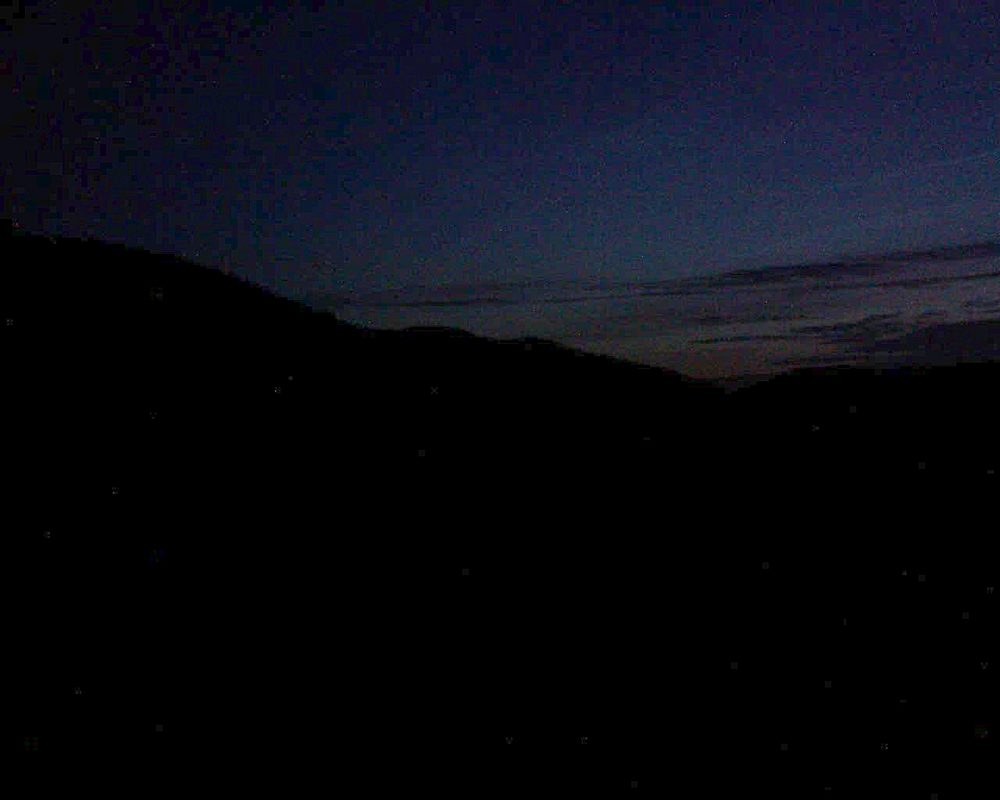 Le petit ballon vu depuis le Domaine Langmatt à Murbach le 03.07.2021 à 04:45 Le petit ballon (Alsace, Vosges) le 03.07.2021 à 04:45