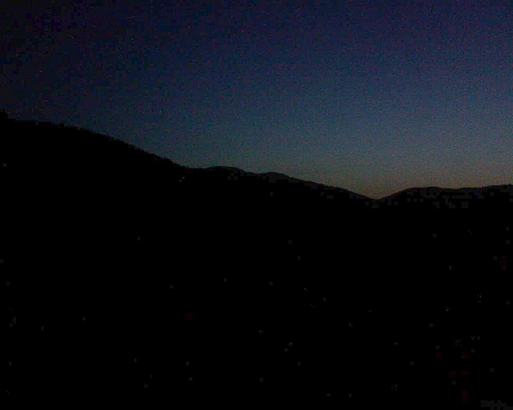 Le petit ballon vu depuis le Domaine Langmatt à Murbach le 16.07.2022 à 05:00 Le petit ballon (Alsace, Vosges) le 16.07.2022 à 05:00